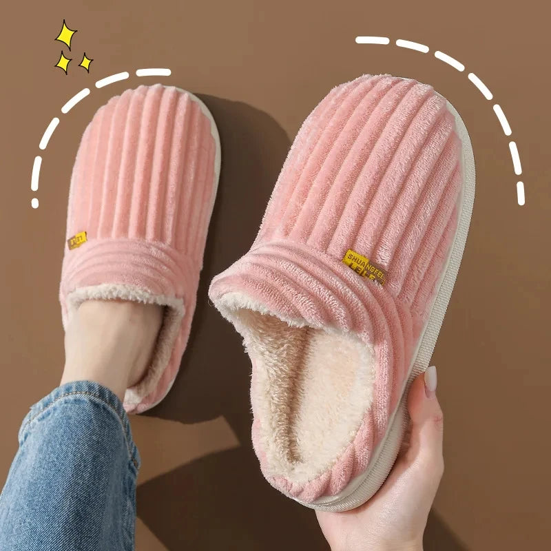 Warme gevoerde pantoffels - afbeelding 34