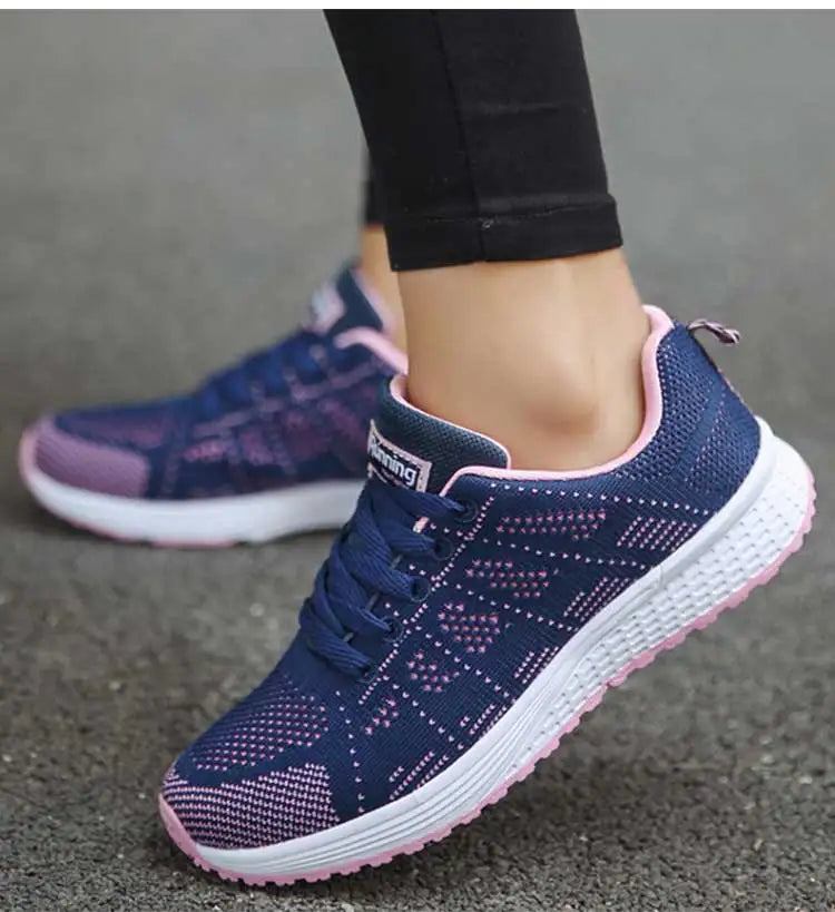 Klassieke gebreide damessneakers - afbeelding 13