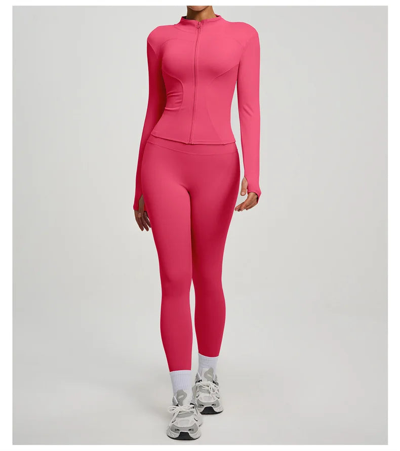Sportset met vest en legging - afbeelding 5