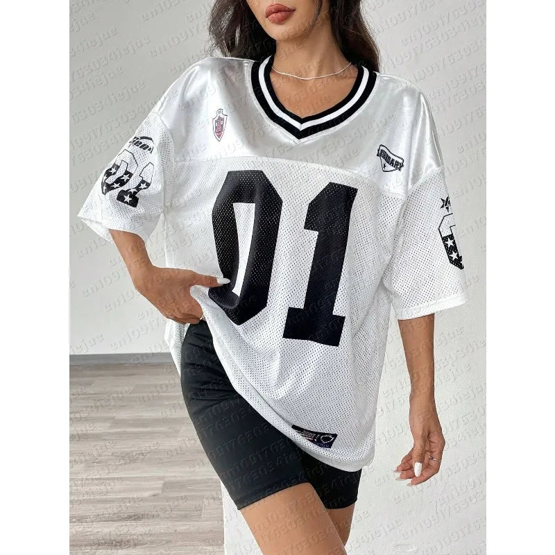 American Sports V-hals T-shirt