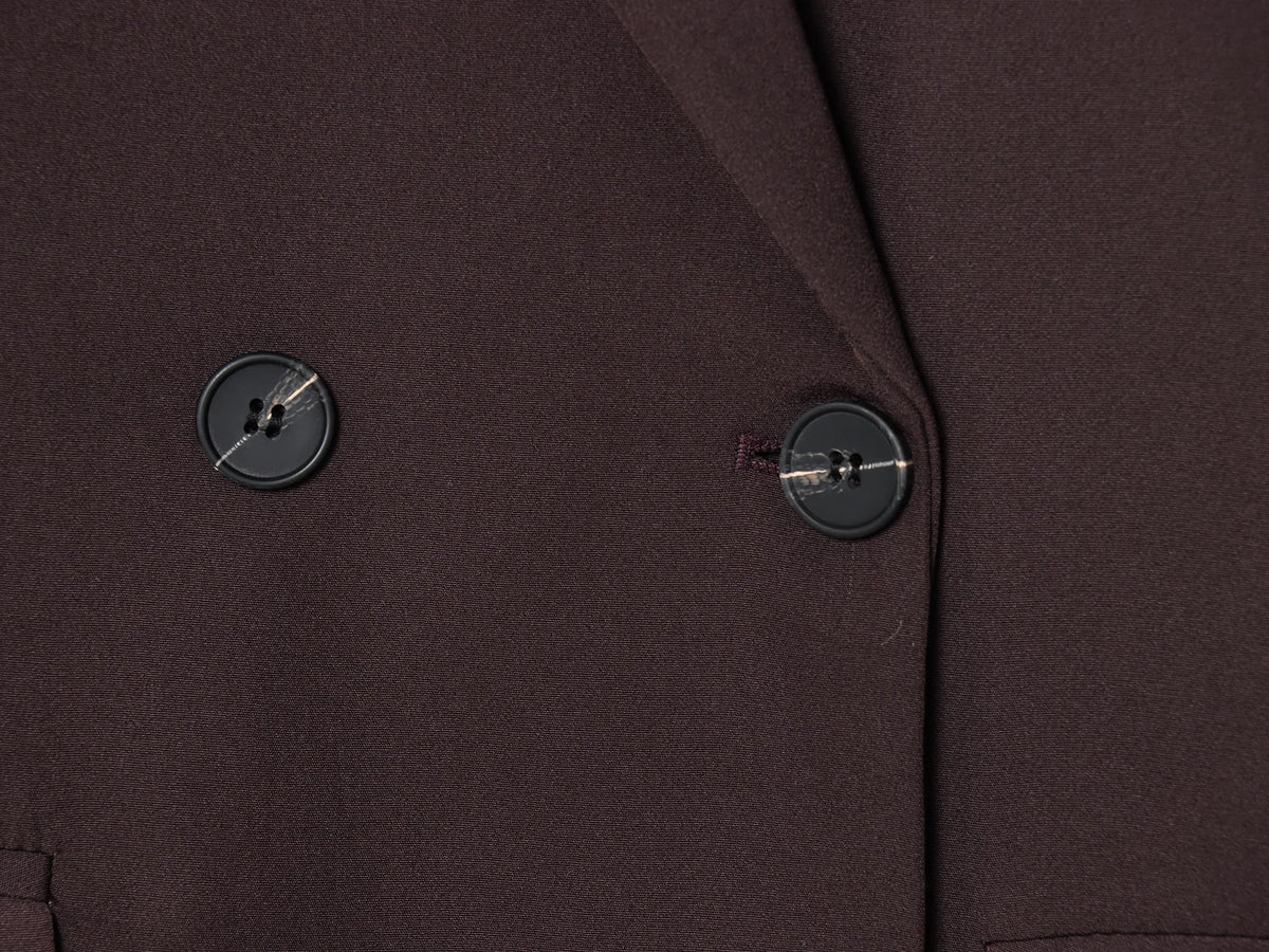Oversized blazer met dubbele rij knopen - afbeelding 5