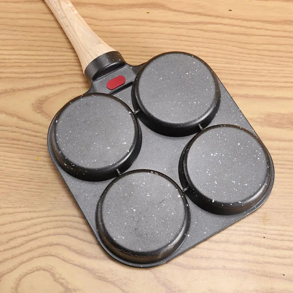 Anti-aanbak koekenpan (4-cup)