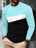 Gestreepte longsleeve met ronde hals - afbeelding 10