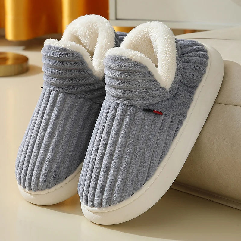 Warme gevoerde pantoffels - afbeelding 32