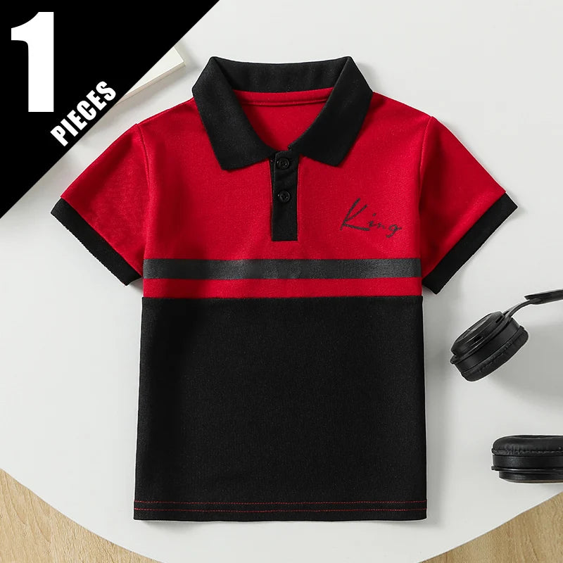 Gestreepte POLO kindershirts