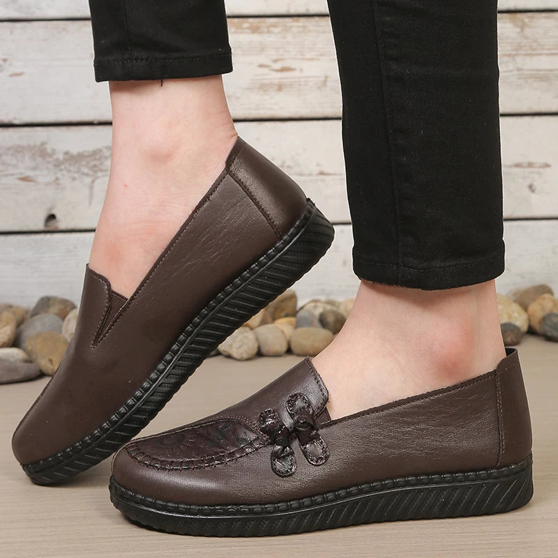 Damesloafers met bloemmotief - afbeelding 20