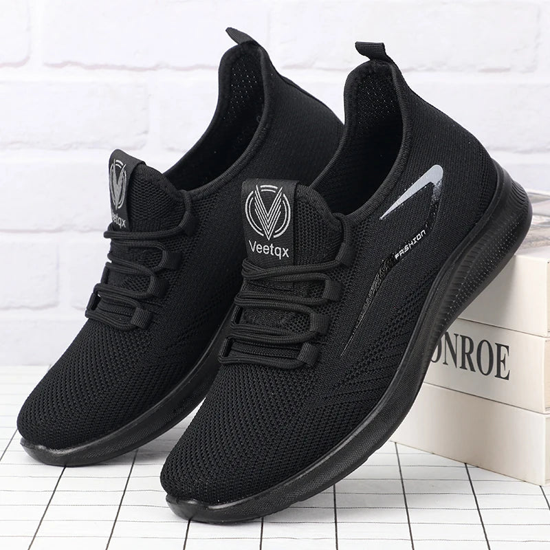 Lichte herensneakers met veters - afbeelding 6