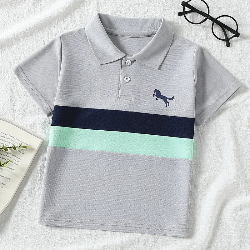 Gestreepte POLO kindershirts