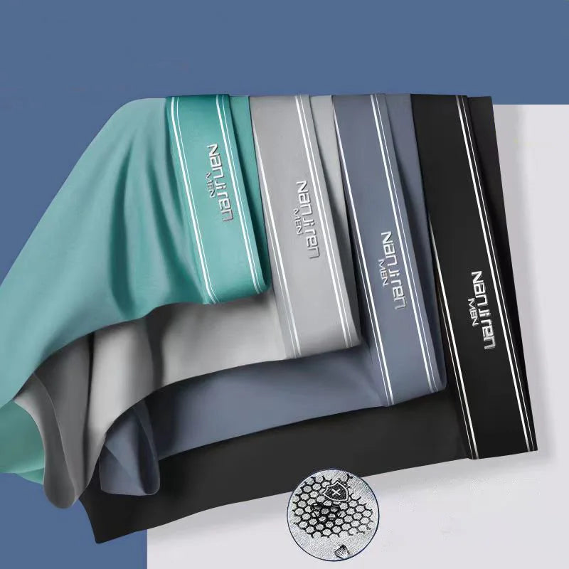 Boxershorts, zijdezacht materiaal (set van 4)