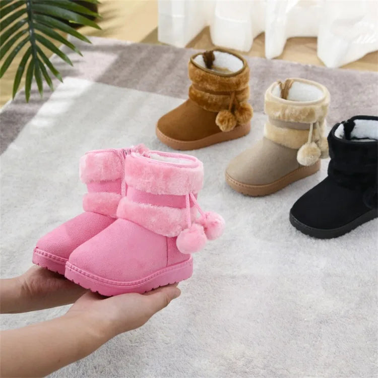 Snowboots met pompons - afbeelding 14