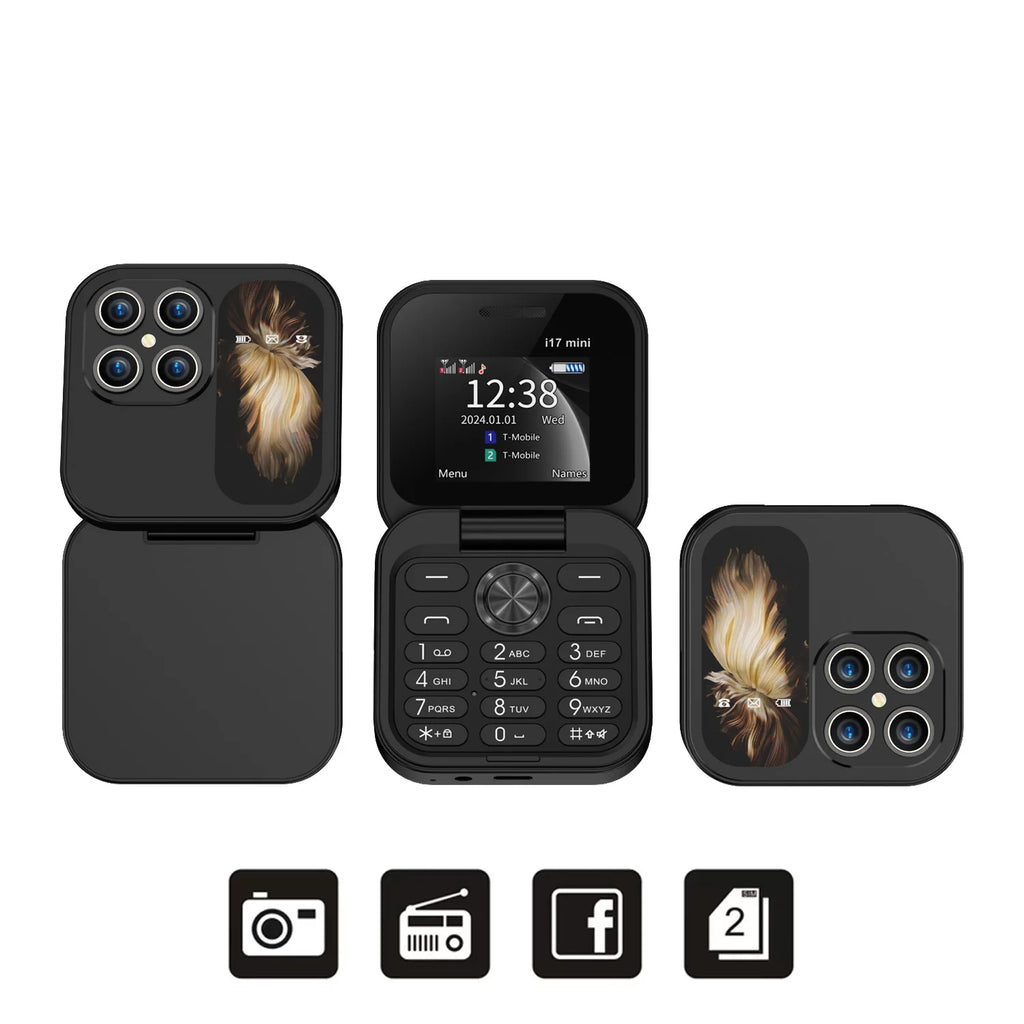 i17Mini 2G kleine flip telefoon