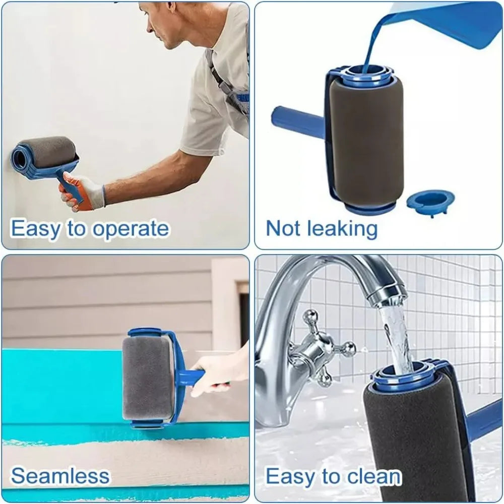 Verfroller set met verlengbare steel