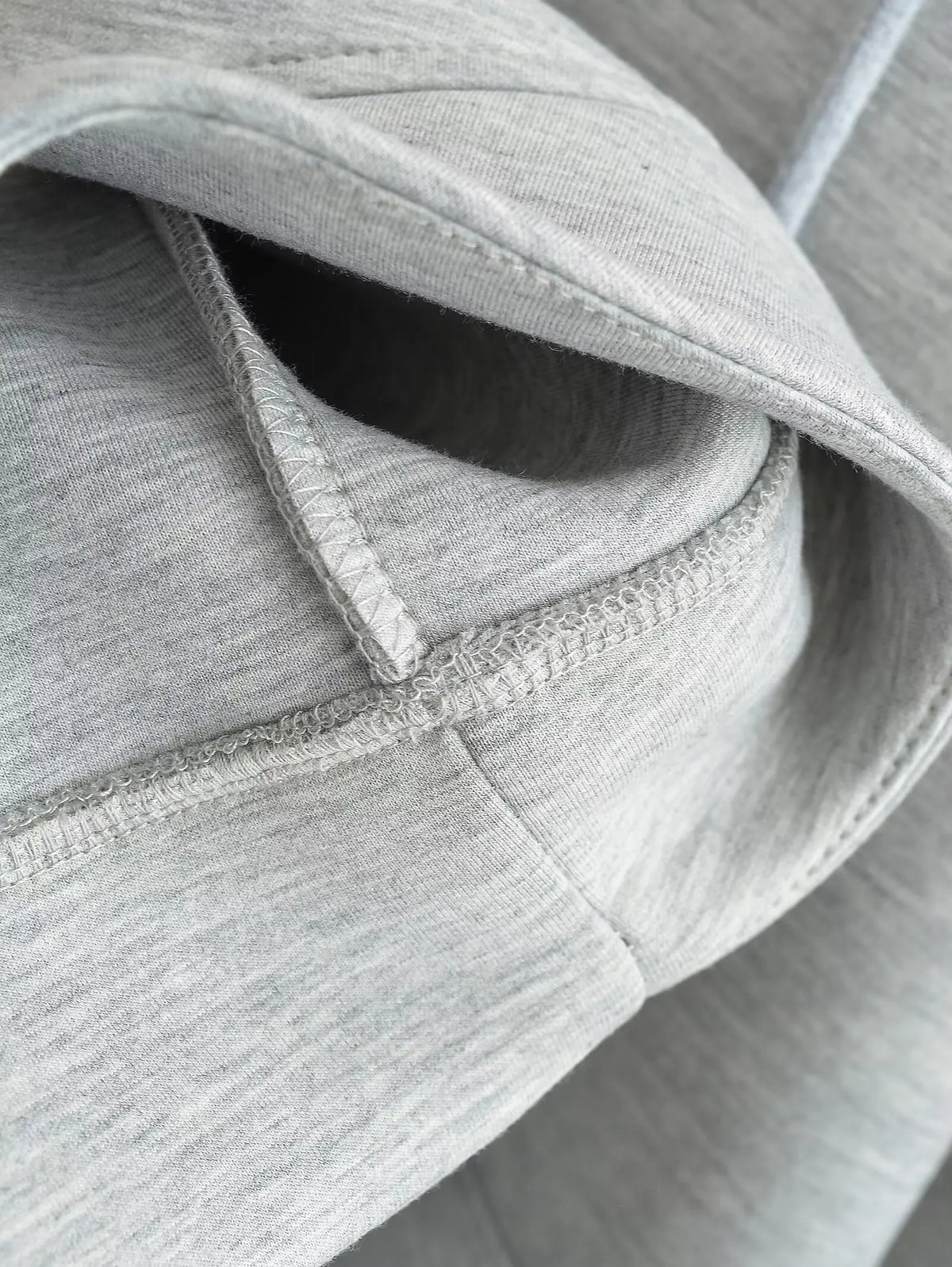 Oversized hoodiejas met rits - afbeelding 16