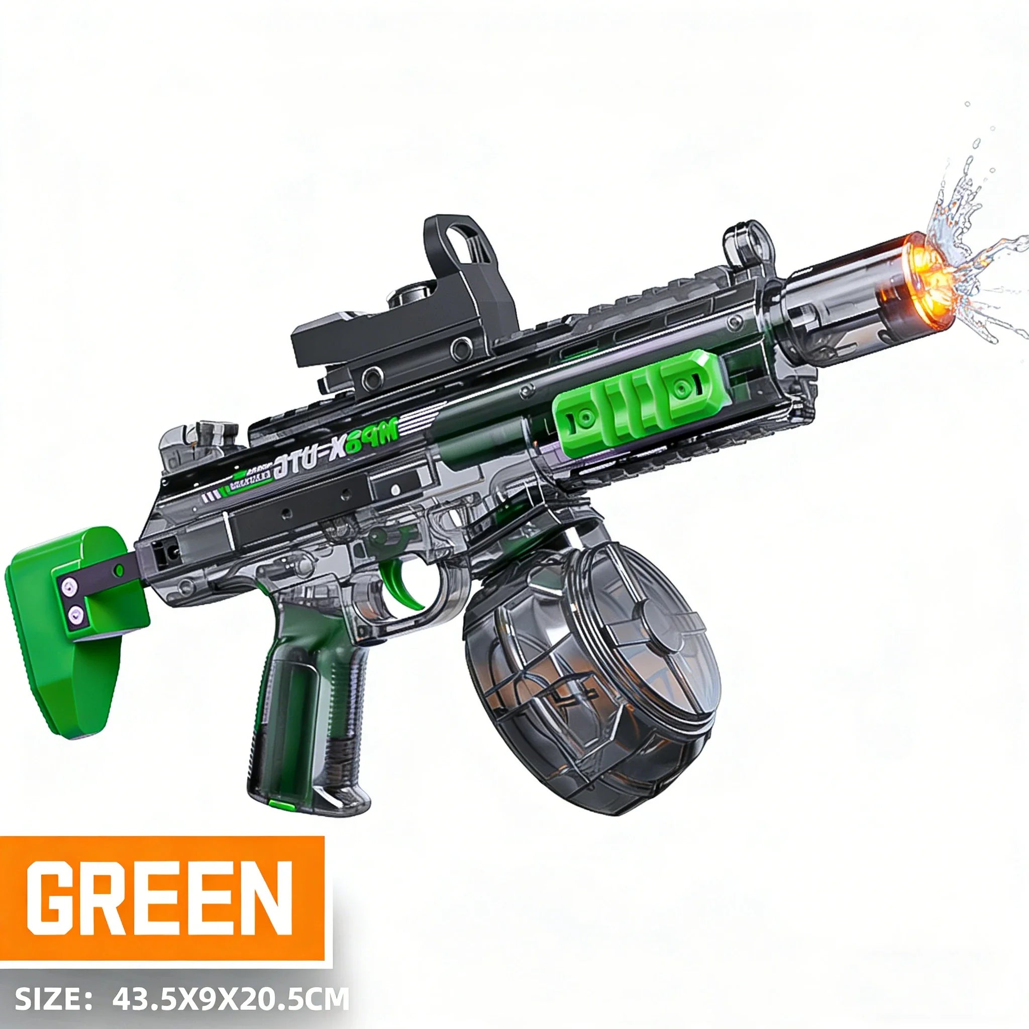 Elektrisch waterpistool met lichteffecten
