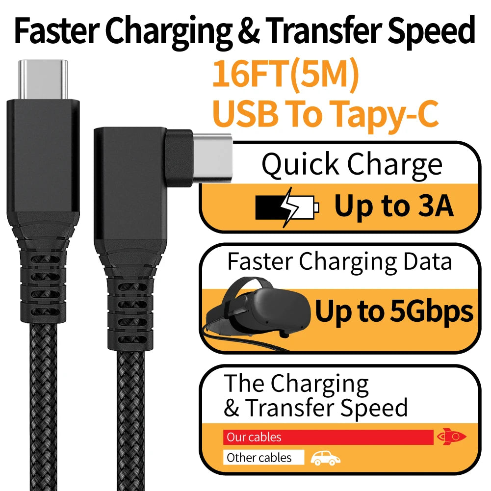 10FT Link Cable voor Quest 2 en PC VR