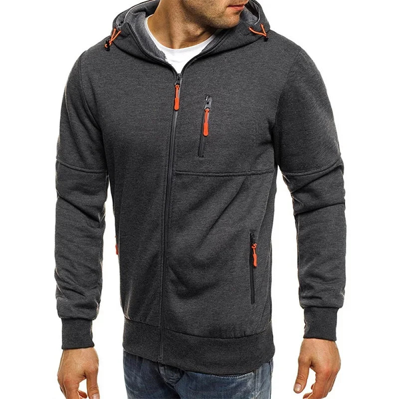 Herenhoodie met rits - afbeelding 7