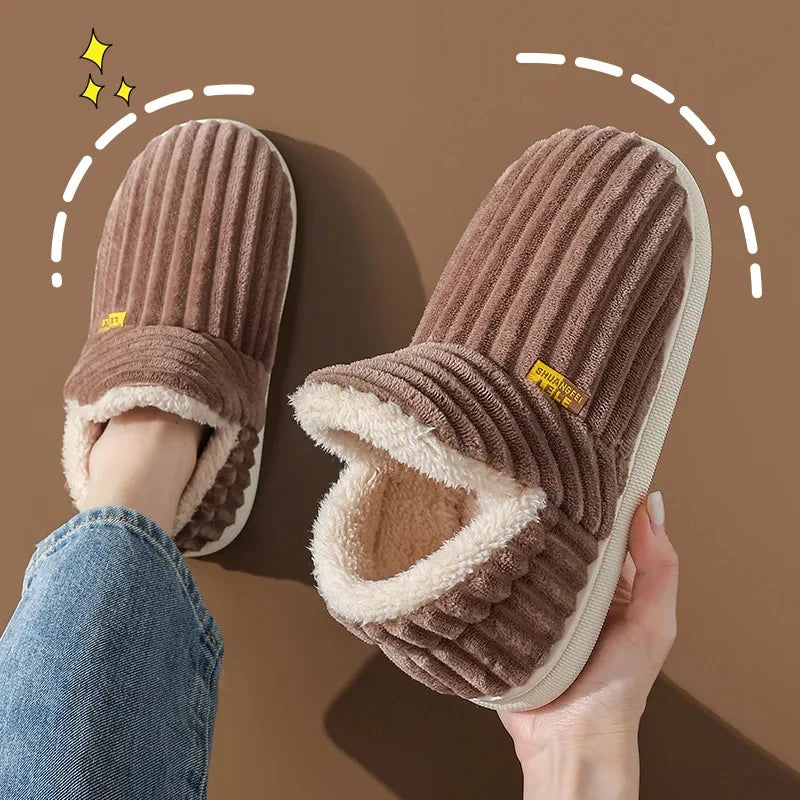 Warme gevoerde pantoffels - afbeelding 21