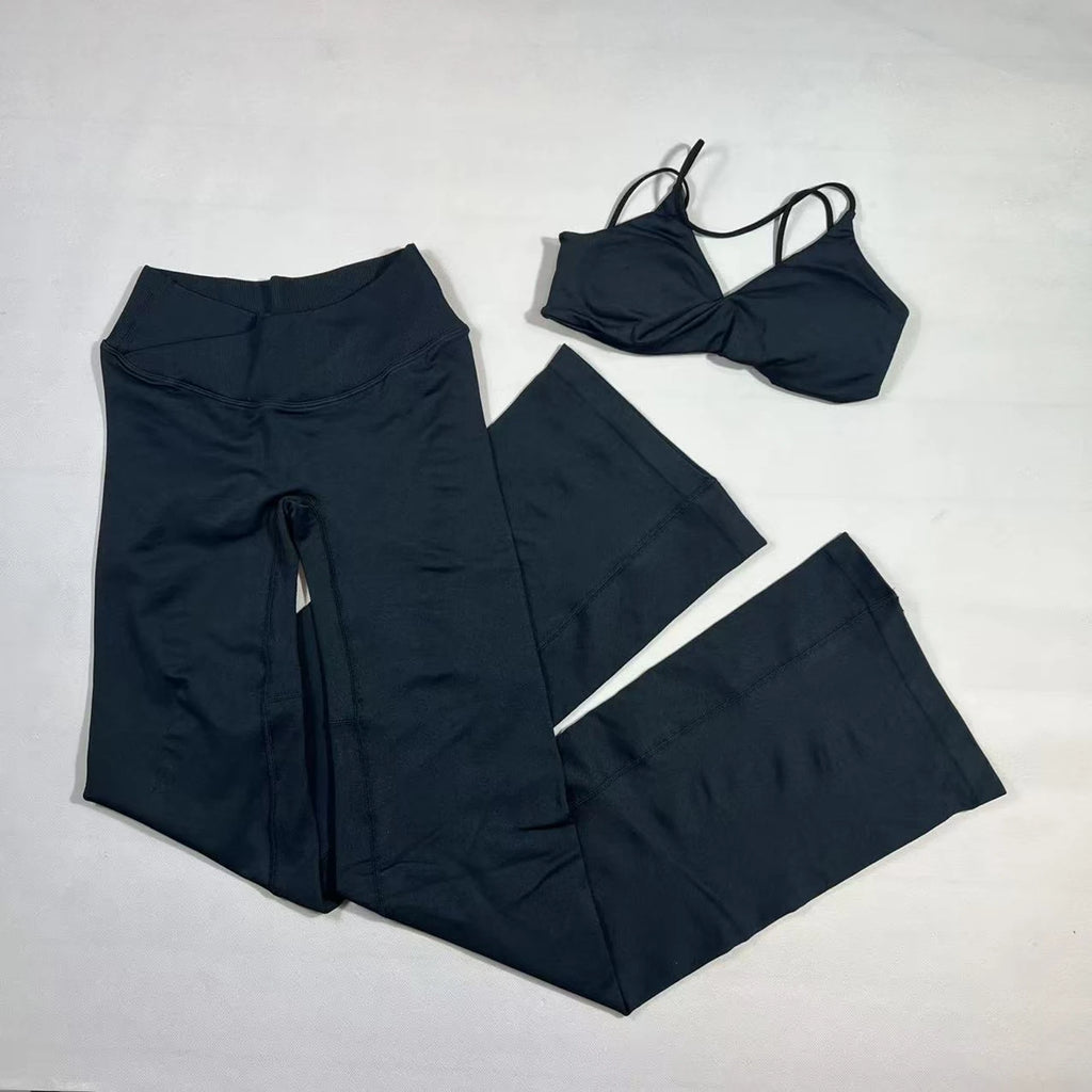 Naadloze yoga- en fitnessset.
