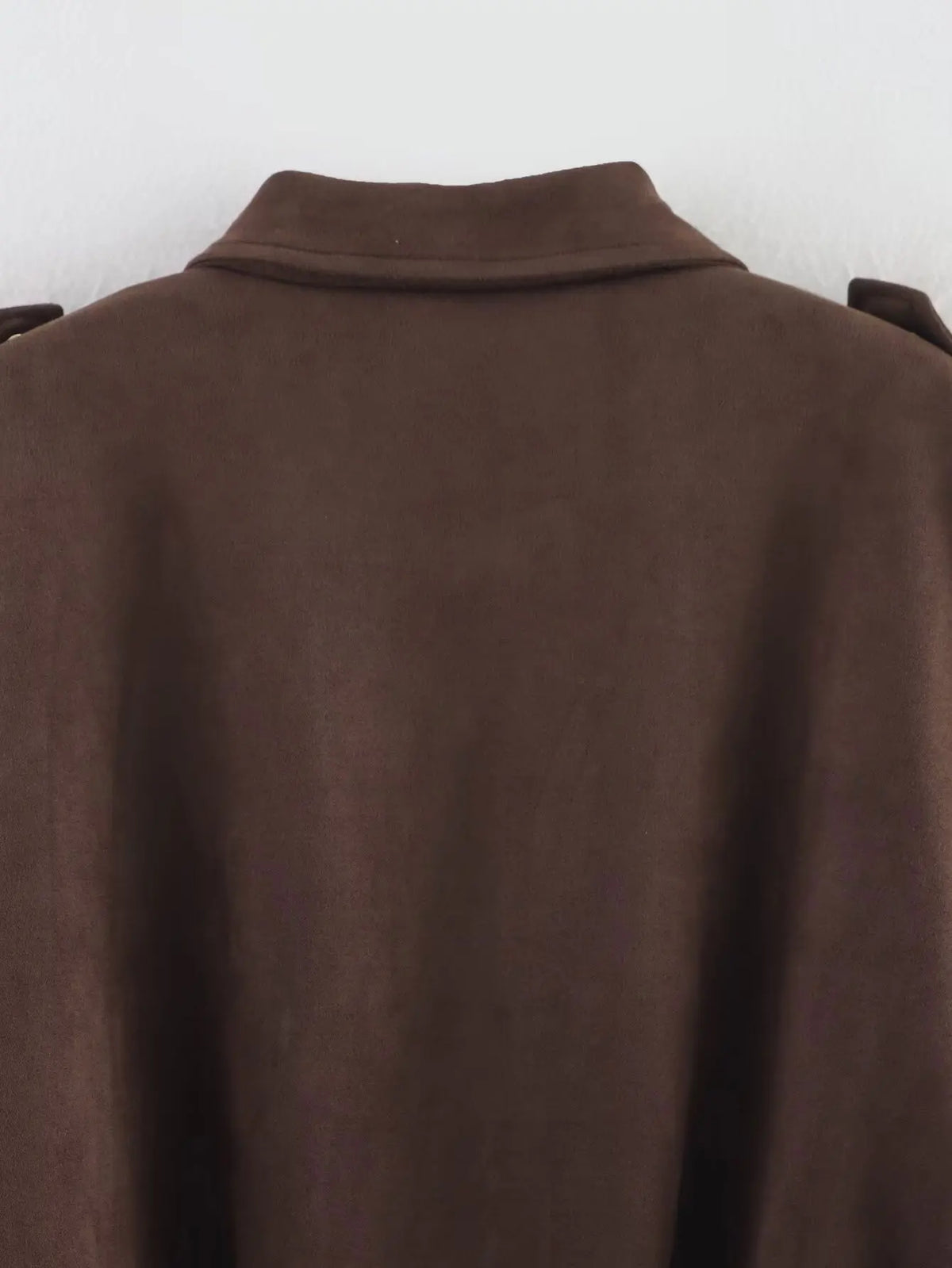 Suède-look jack met vleermuismouwen - afbeelding 18