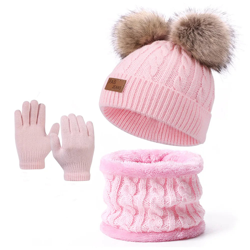 Kindermuts, sjaal en handschoenen - afbeelding 7
