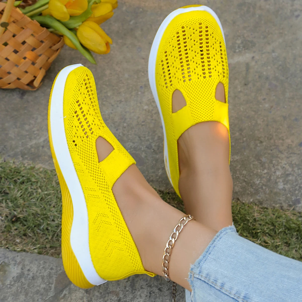 Dames casual sportschoenen
