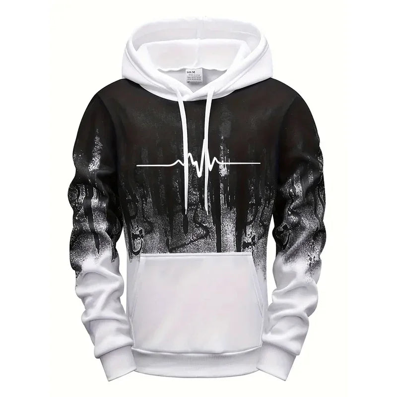 Joggingpak met hartslagprint - afbeelding 17