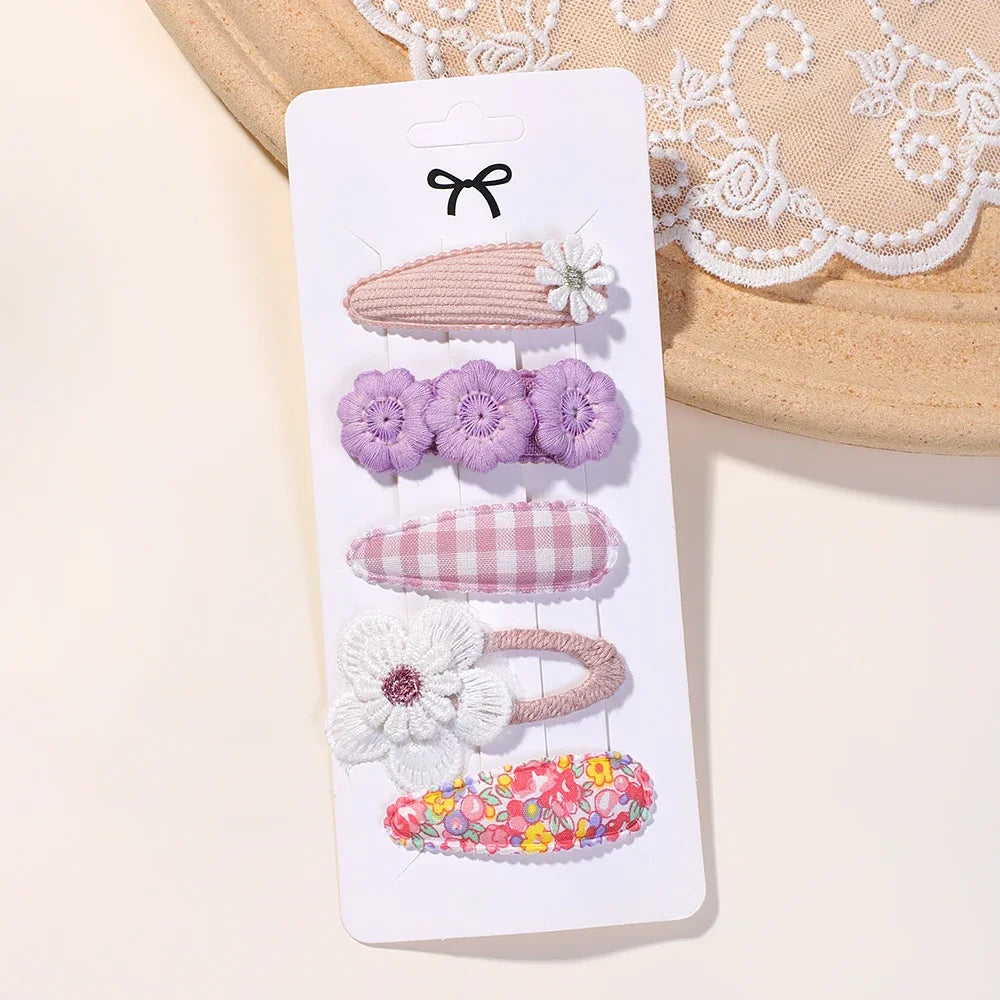 5-delige BB haarclips set voor meisjes