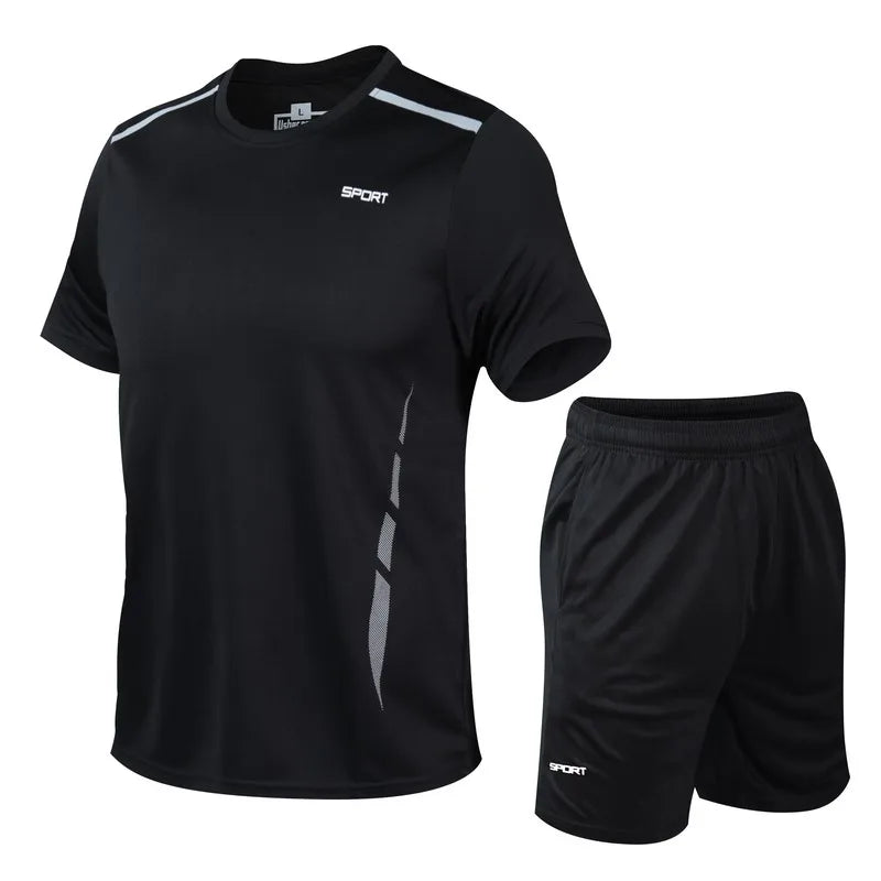 Sportset met korte broek - afbeelding 8