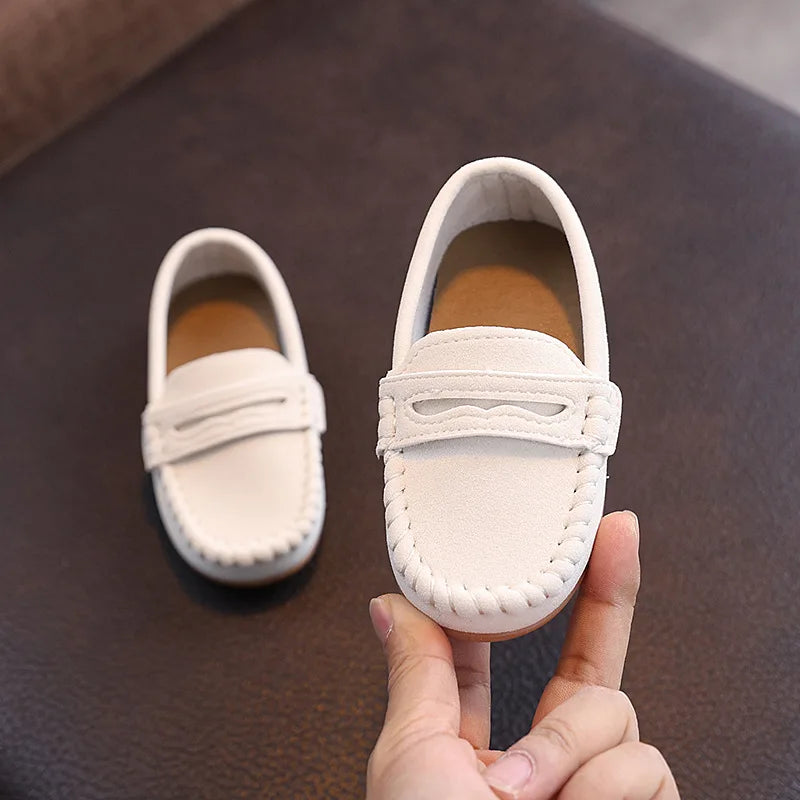 Modieuze kindersloffen/mocassins