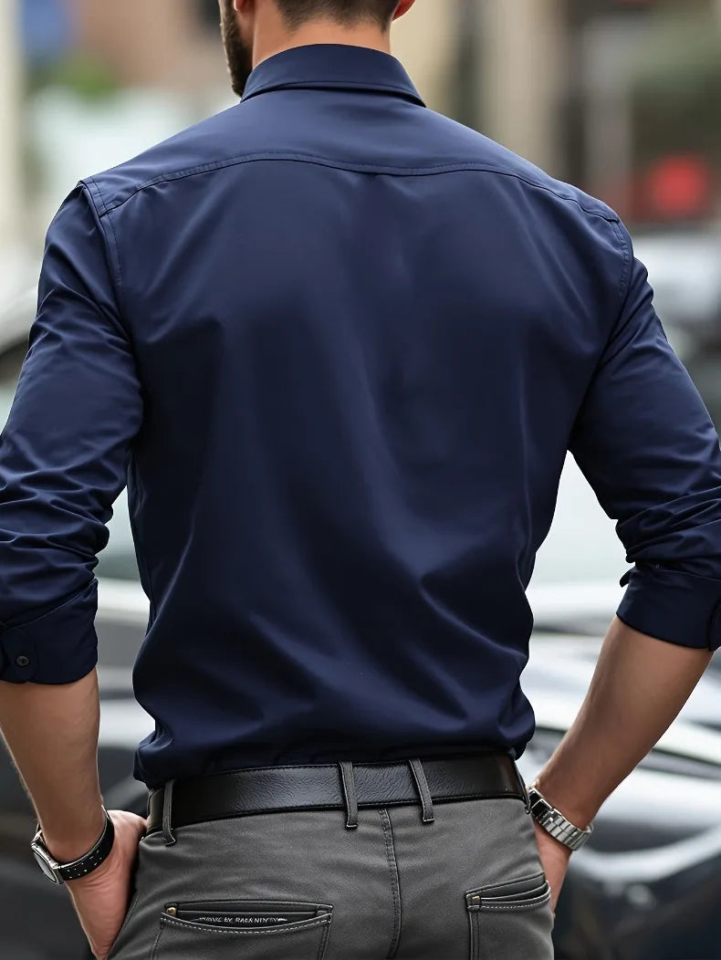 Slim fit herenoverhemd - afbeelding 11