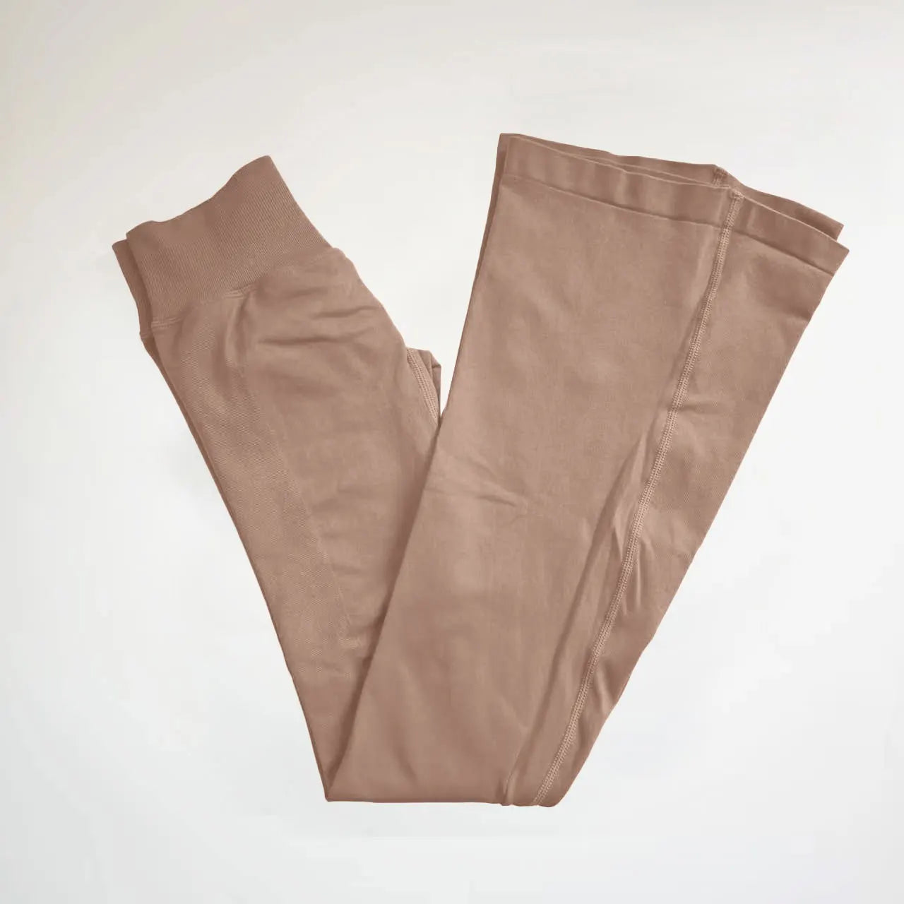Seamless flared yoga leggings voor dames