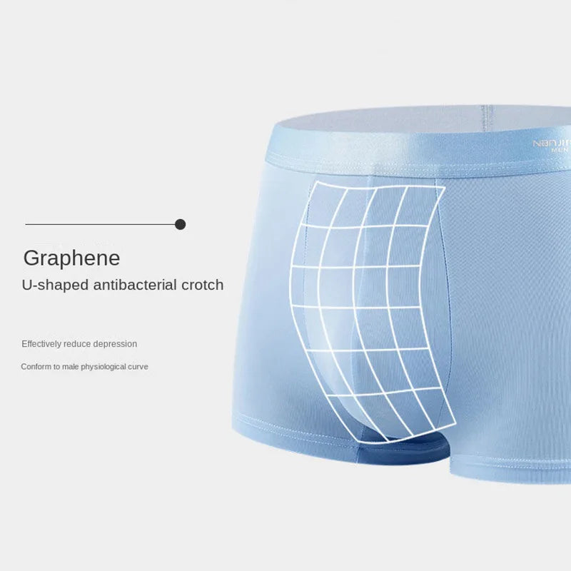 Boxershorts, zijdezacht materiaal (set van 4)