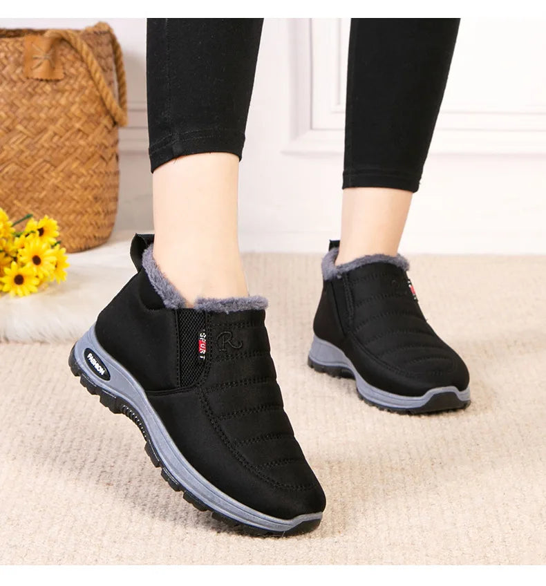 Warme halfhoge winterboots - afbeelding 10