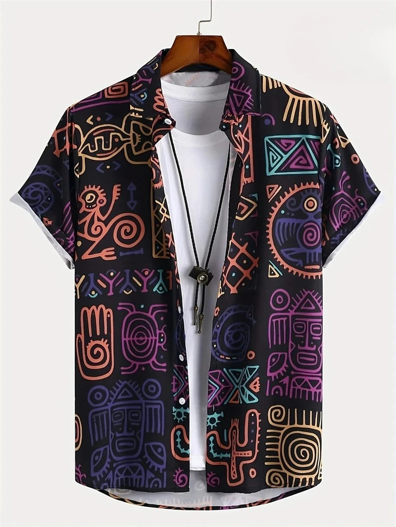 Hawaïhemd met paisleyprint - afbeelding 12