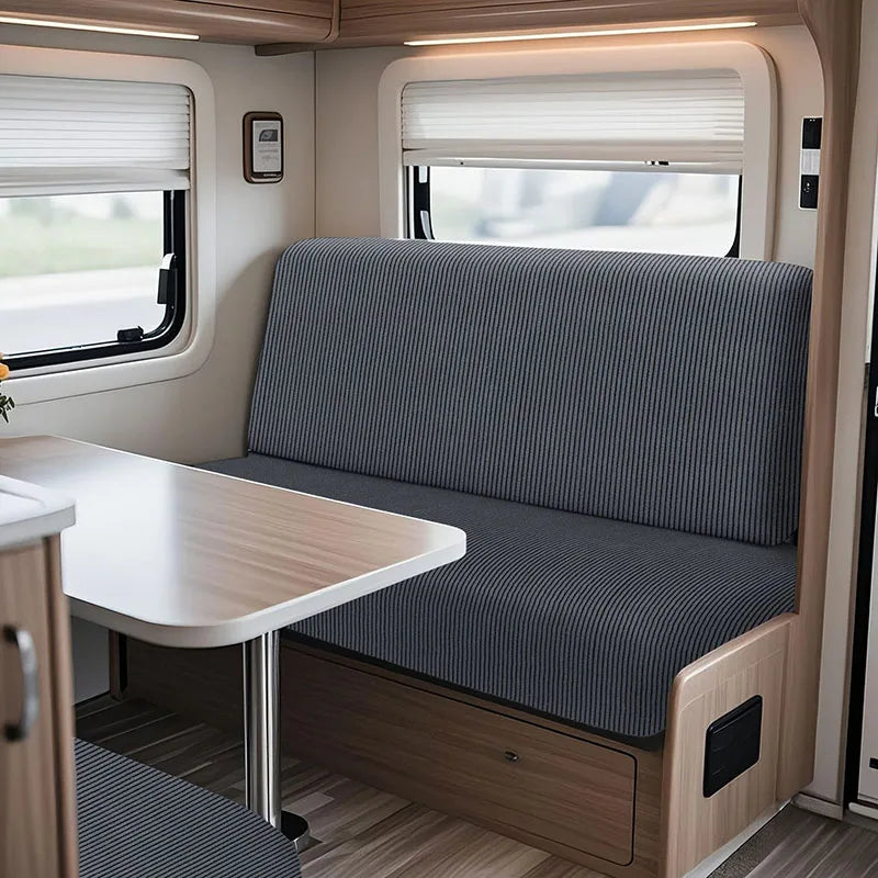 Gestreepte Kussenhoezen voor Camper Bank (2-delig)