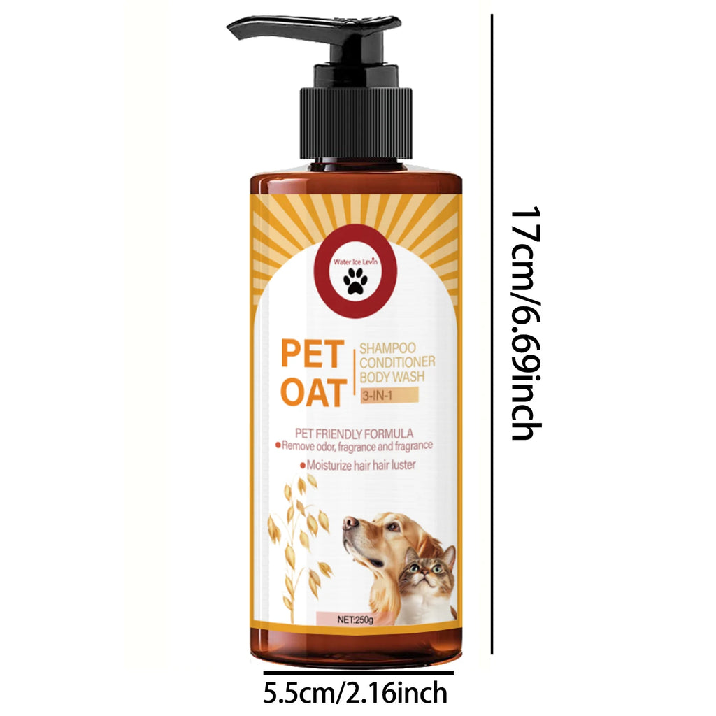 Verzorgende shampoo voor honden en katten