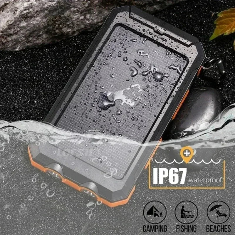 30000mAh draagbare solar powerbank