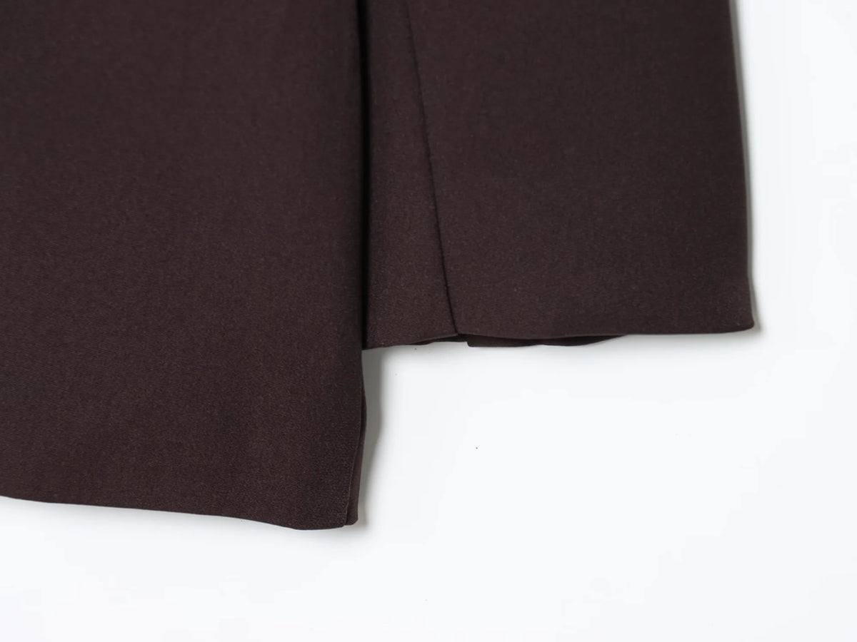 Oversized blazer met dubbele rij knopen - afbeelding 7