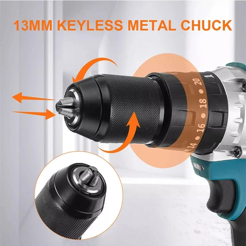 Kamolee Accuboormachine 13mm Brushless