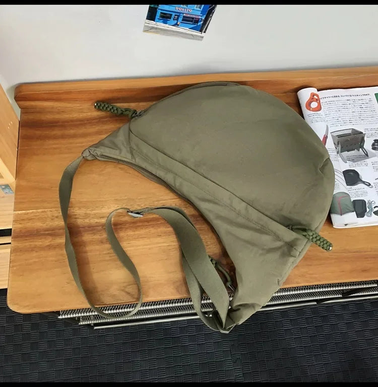 Nylon hobo crossbody tas - afbeelding 22