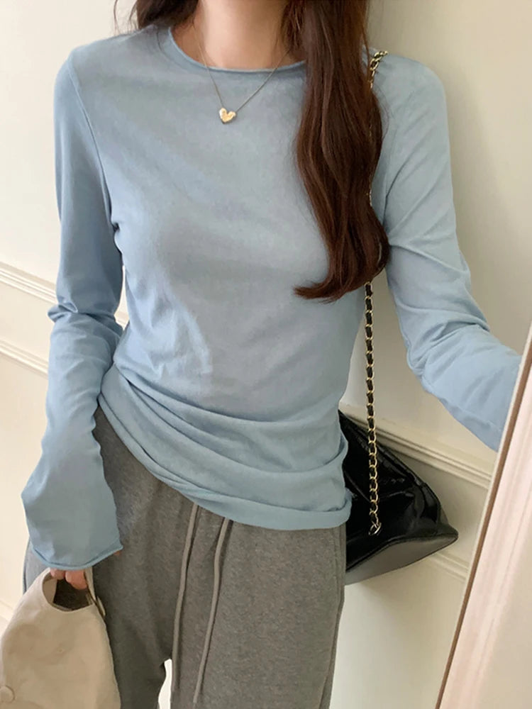 Basic shirt met lange mouwen - afbeelding 35