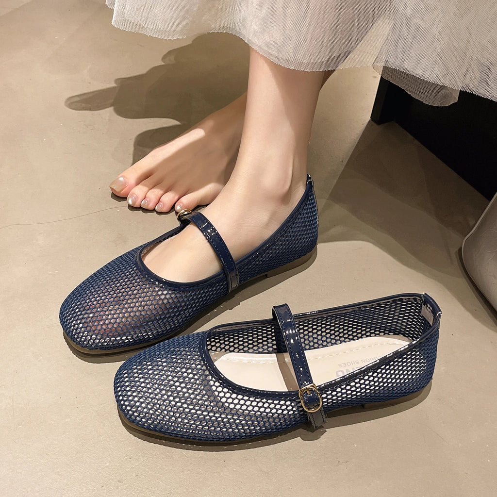 Luxe dames sandalen in Mary Jane-stijl