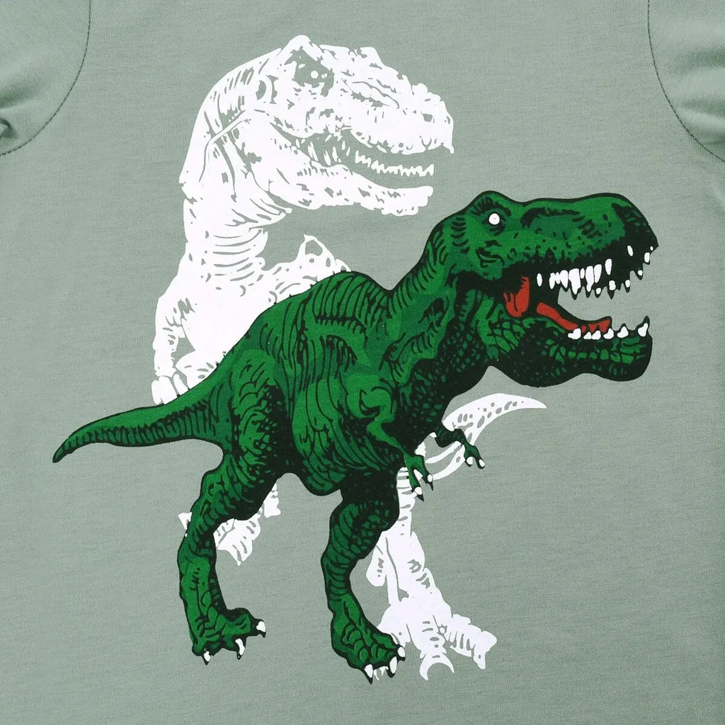 Dinosauruspyjama voor jongens - afbeelding 3