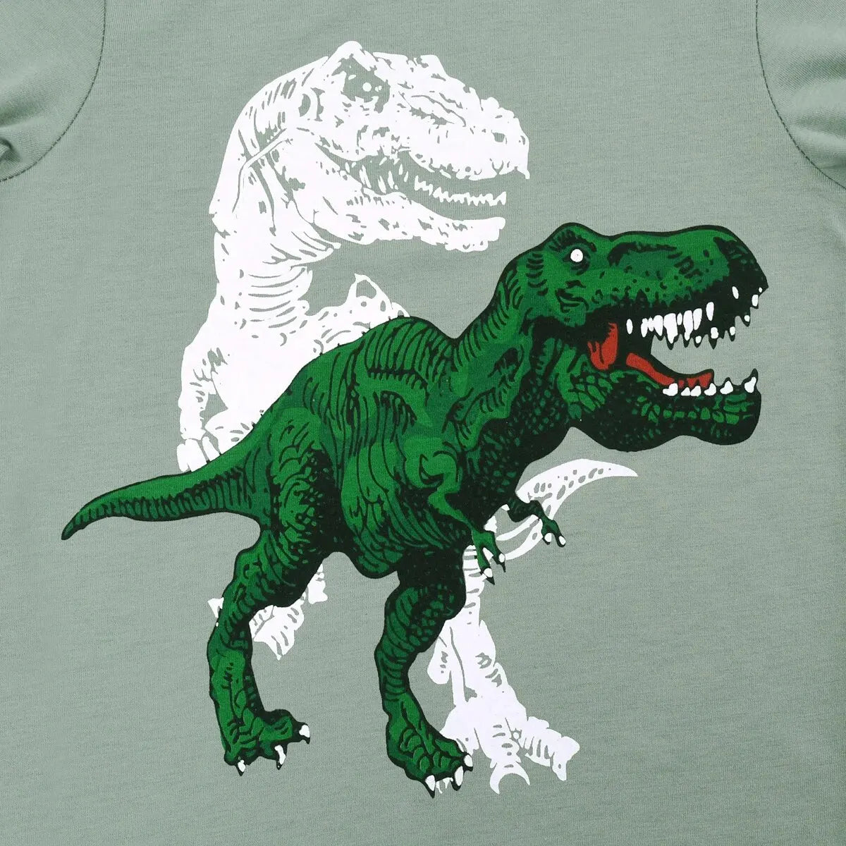 Dinosauruspyjama voor jongens - afbeelding 3