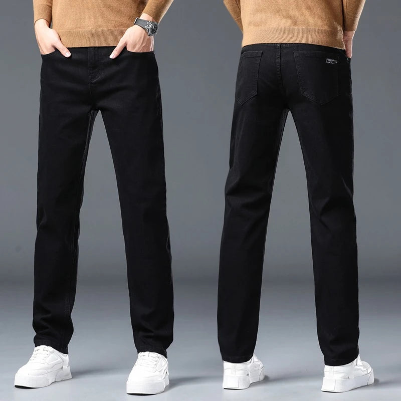 Rechte jeans met stretch - afbeelding 5