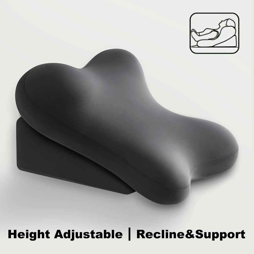 2-delige ergonomische bedwigkussenset