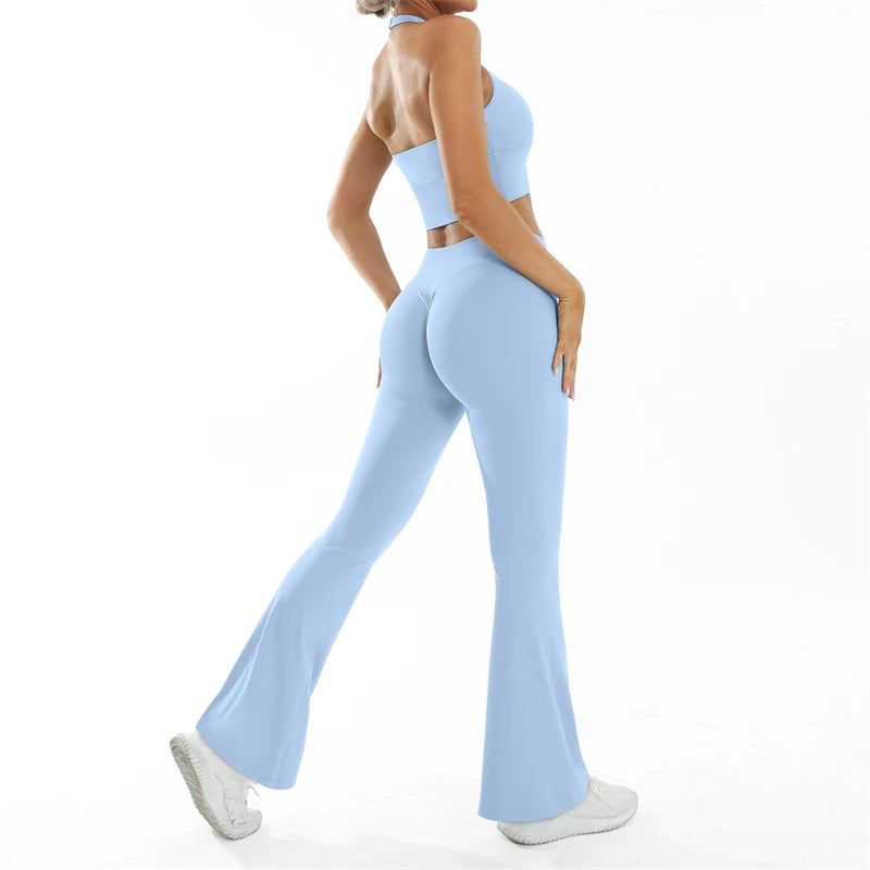 Yogaset met flared legging - afbeelding 16