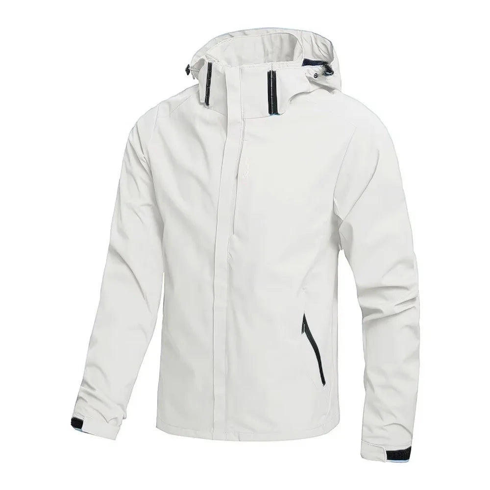 Waterafstotende herenjas met capuchon - afbeelding 12
