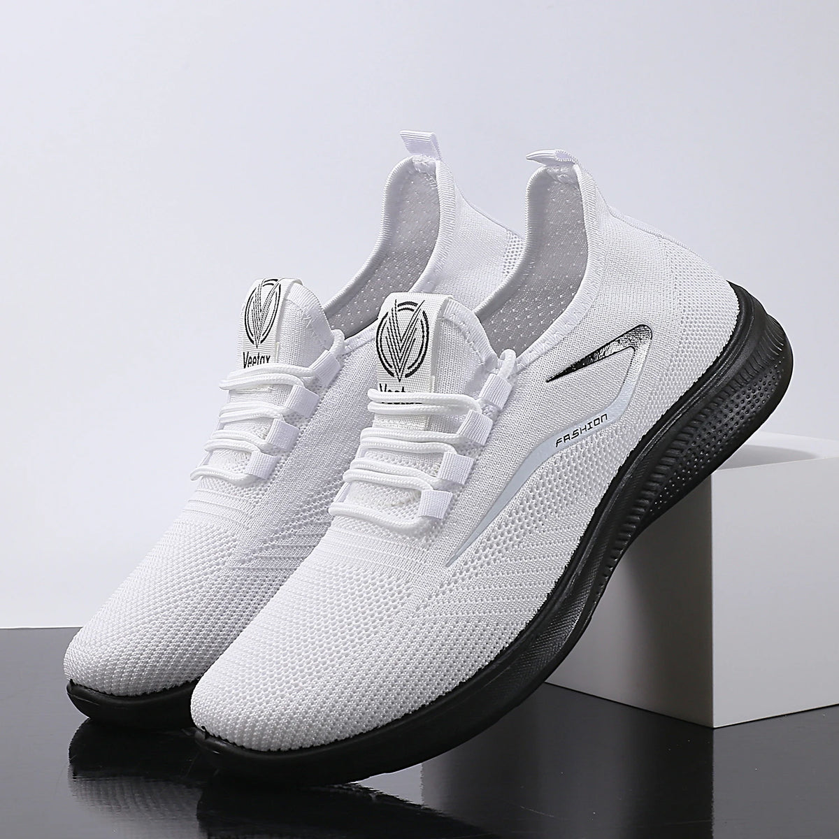 Lichtgewicht mesh sneakers - afbeelding 10