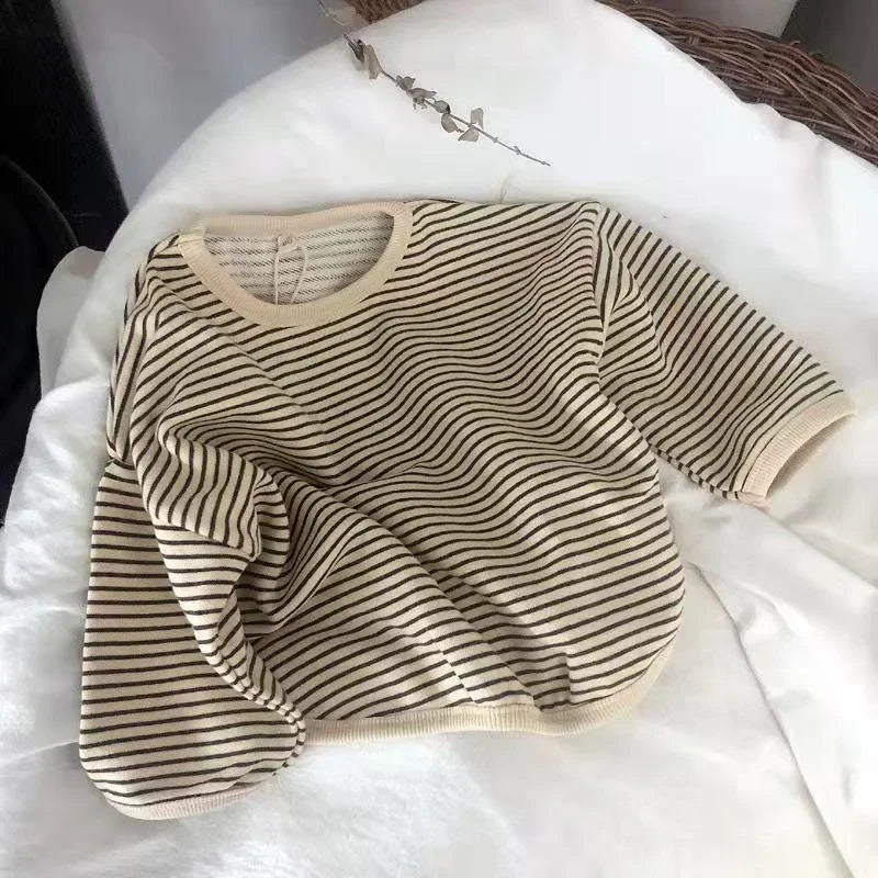 Gestreept kindershirt - afbeelding 3